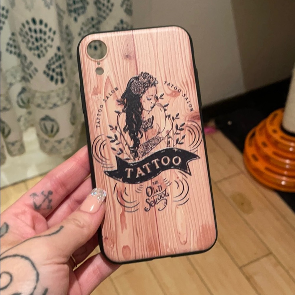 iPhone XR Tattoo Babe Parlor Slim Case